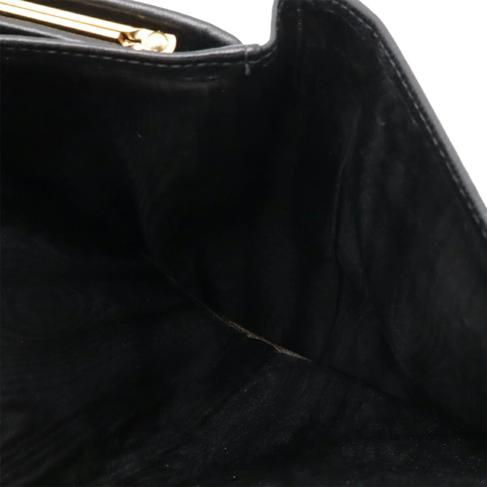 CHANEL Black Caviar Leather Logo Wallet - Picture 8 of 10